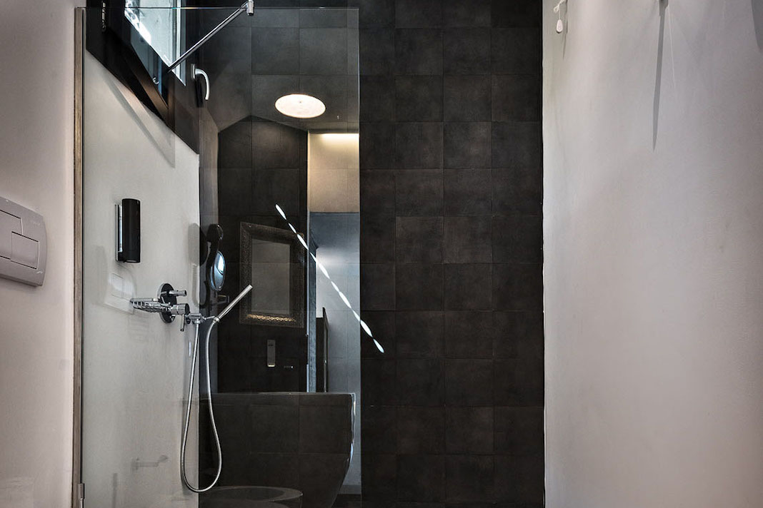 Dettaglio bagno della Camera Suite - Teku Boutique Hotel